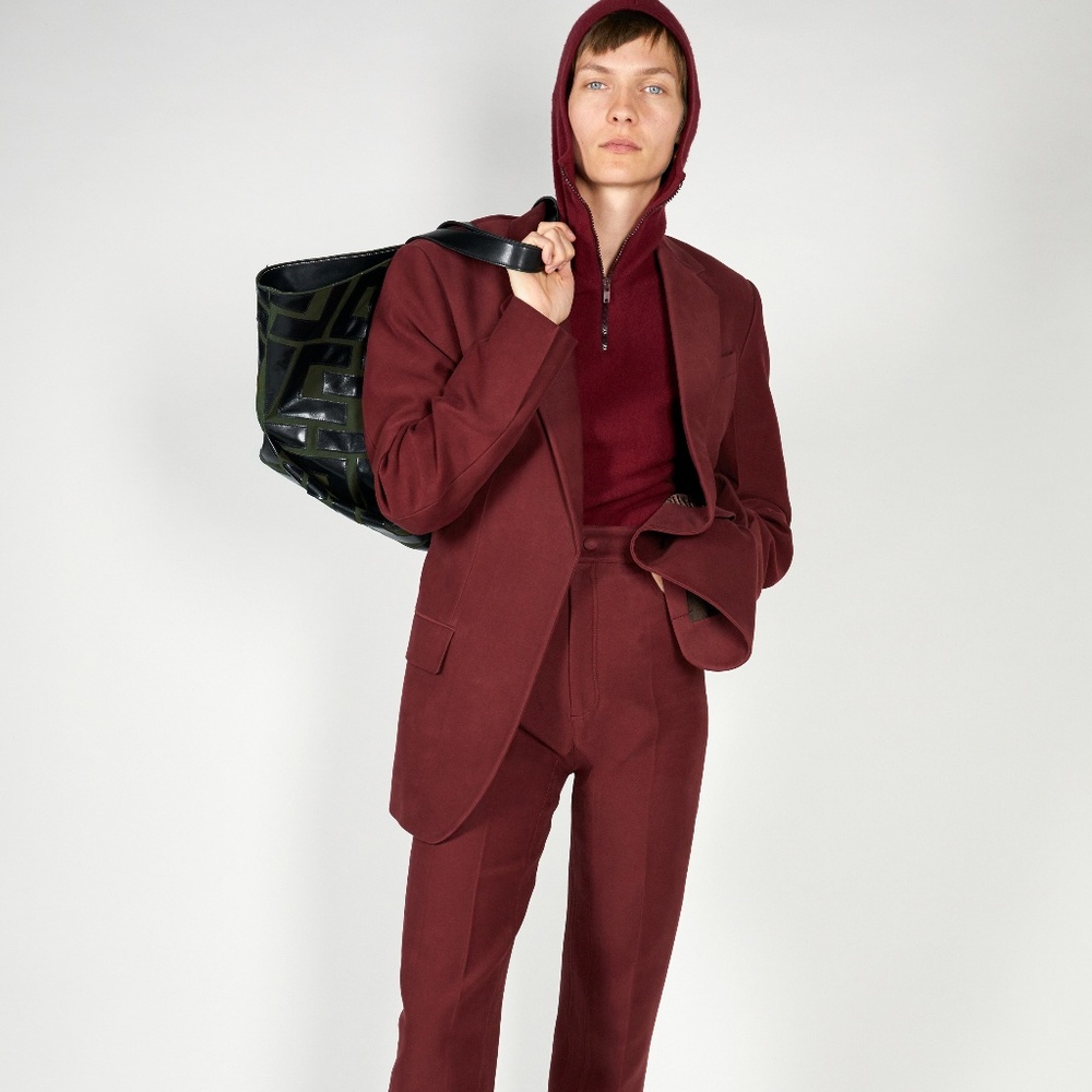 Phoebe Philo Celine Red Cotton Blazer